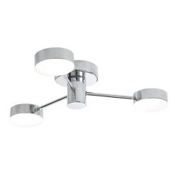Revive Lighting Revive Chrome 3-Light LED Bathroom Ceiling Light